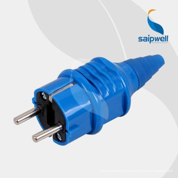 Saip / Saipwell Hochwertiger Schuko-Stecker mit CE-Zertifizierung